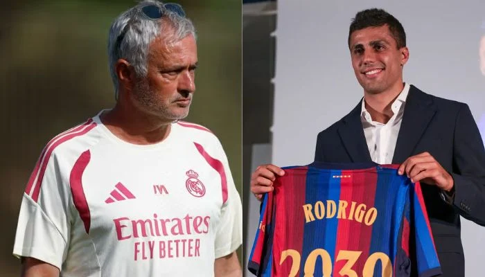  Why Real Madrid missed Rodri: Mourinho breaks silence after Barcelona £65m deal