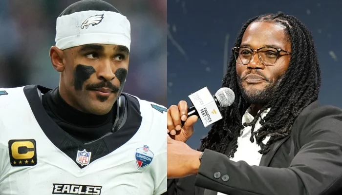  Michael Robinson apologises to Jalen Hurts after accusing him of faking injury